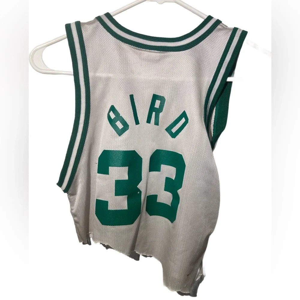 Champion Celtics Green and White Basketball Jersey - Picture 2 of 3